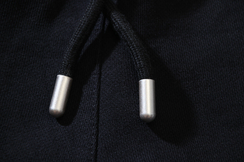 OFF-WHITE "Hand Off" Cartoon Logo Cotton Sweatshorts