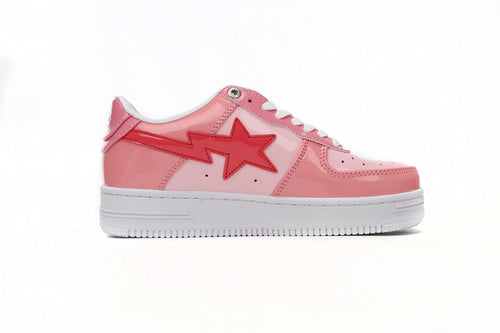 A Bathing Ape Bape Sta Low Color Camo Combo Pink Rep Sneakers 001FWH201046_PNK