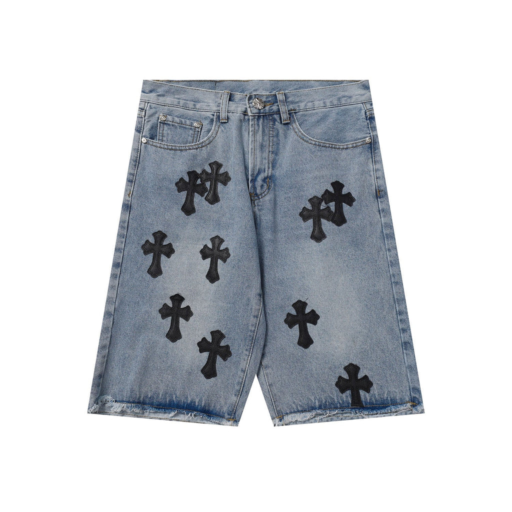 Chrome Hearts New Denim shorts 9919